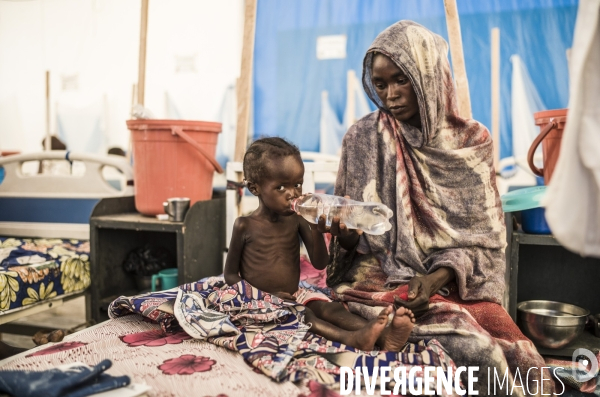 Refugies soudanais a adre, tchad.