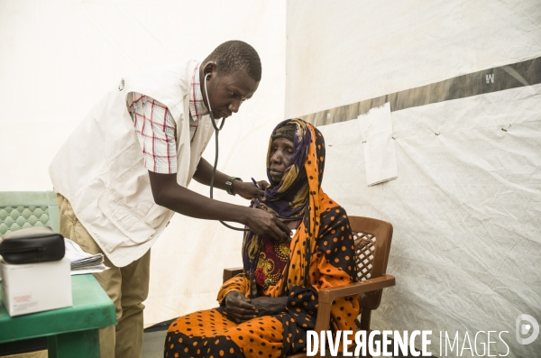 Refugies soudanais a adre, tchad.