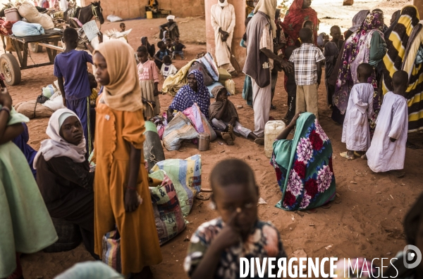 Refugies soudanais a adre, tchad.