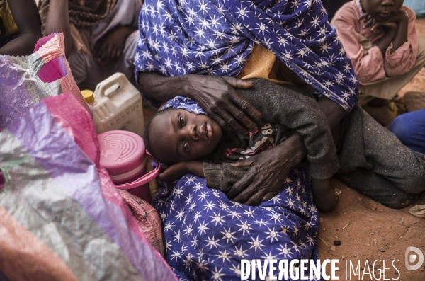 Refugies soudanais a adre, tchad.