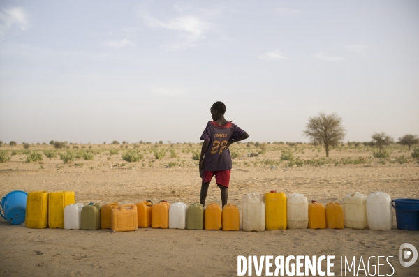 Refugies soudanais a adre, tchad.
