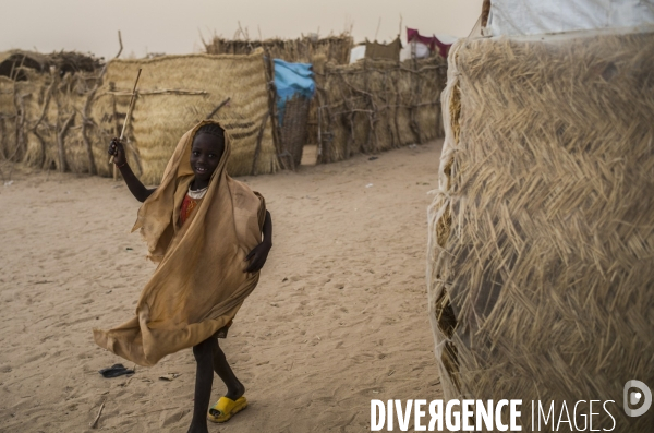 Refugies soudanais a adre, tchad.