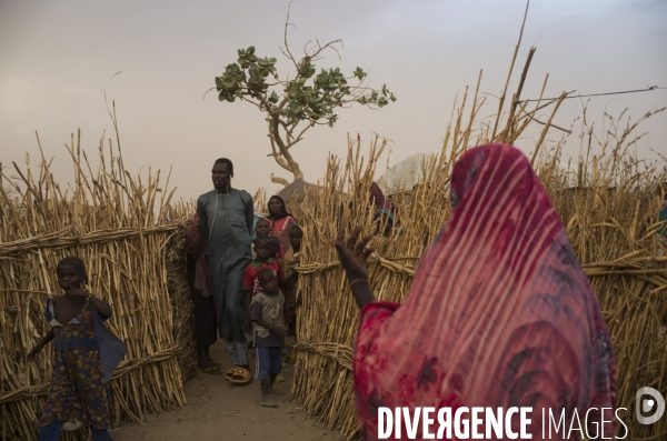 Refugies soudanais a adre, tchad.