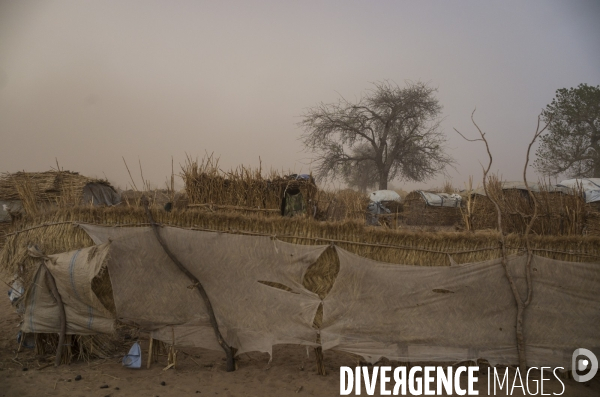 Refugies soudanais a adre, tchad.