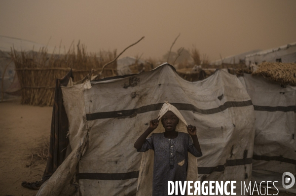 Refugies soudanais a adre, tchad.