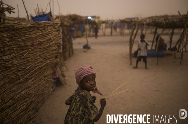 Refugies soudanais a adre, tchad.
