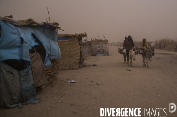 Refugies soudanais a adre, tchad.