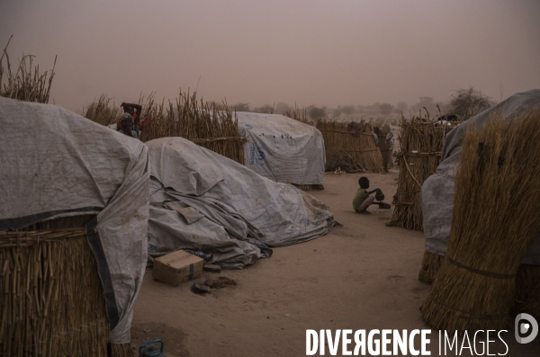 Refugies soudanais a adre, tchad.