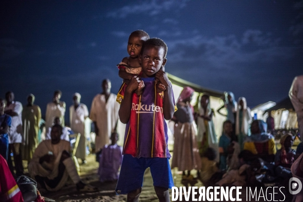 Refugies soudanais a adre, tchad.