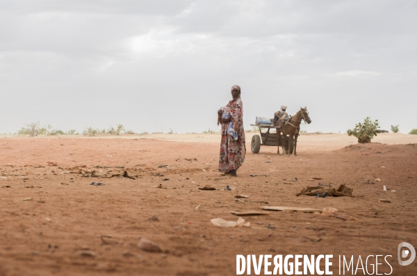Refugies soudanais a adre, tchad.