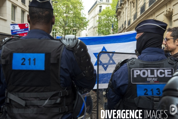 Manifestation pro-palestinienne et blocage à Sciences Po Paris