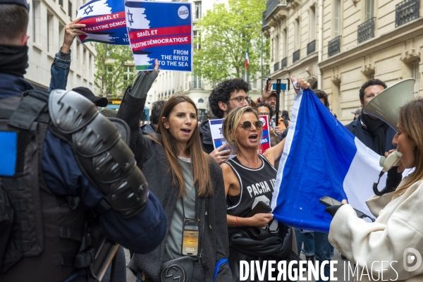 Manifestation pro-palestinienne et blocage à Sciences Po Paris
