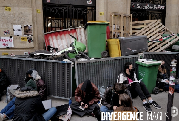 Sciences Po Paris / Mobilisation propalestinienne