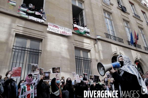 Sciences Po Paris / Mobilisation propalestinienne