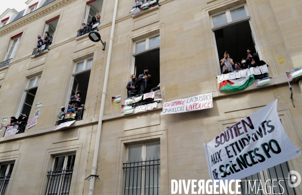 Sciences Po Paris / Mobilisation propalestinienne