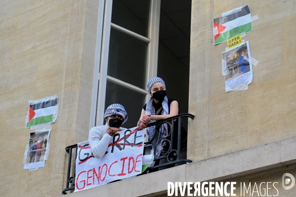 Sciences Po Paris / Mobilisation propalestinienne