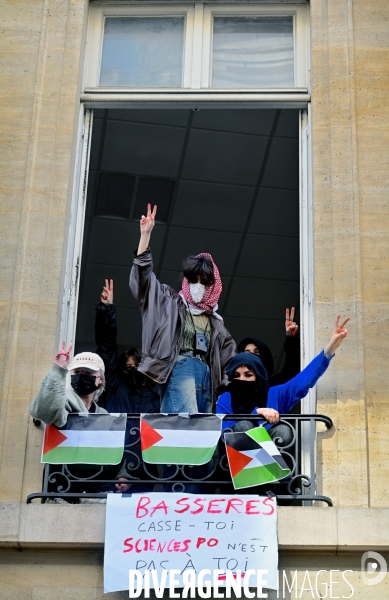 Sciences Po Paris / Mobilisation propalestinienne