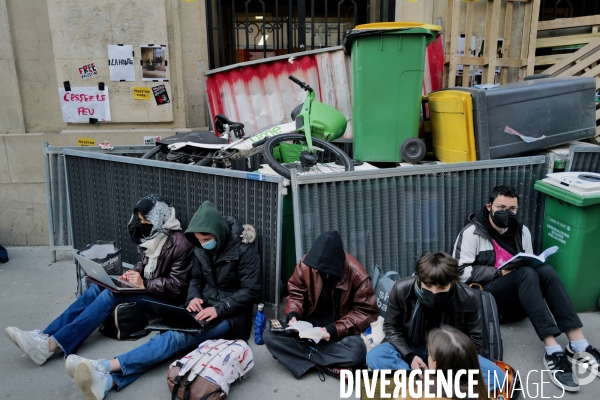 Sciences Po Paris / Mobilisation propalestinienne