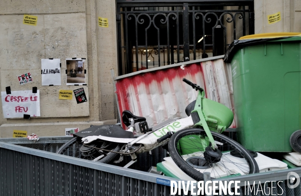 Sciences Po Paris / Mobilisation propalestinienne