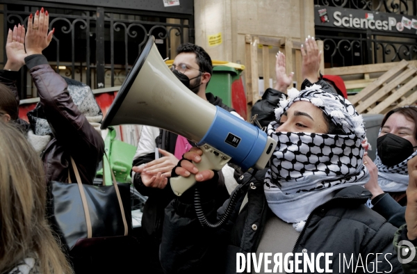Sciences Po Paris / Mobilisation propalestinienne