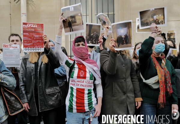 Sciences Po Paris / Mobilisation propalestinienne