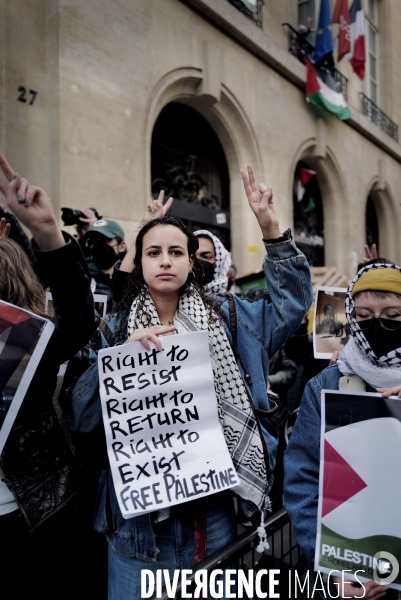 Sciences Po Paris / Mobilisation propalestinienne