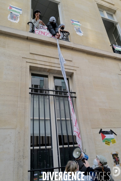 Sciences Po Paris / Mobilisation propalestinienne
