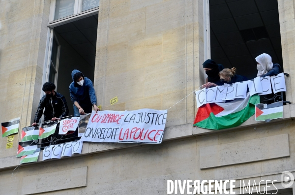 Sciences Po Paris / Mobilisation propalestinienne