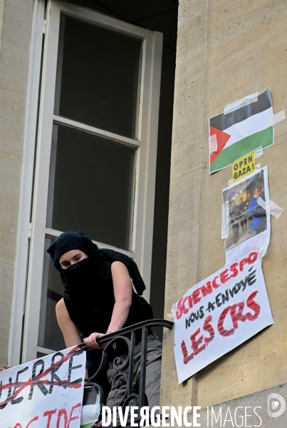Sciences Po Paris / Mobilisation propalestinienne