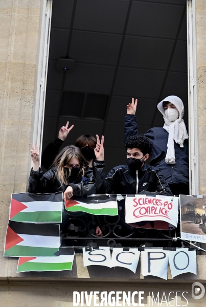 Sciences Po Paris / Mobilisation propalestinienne