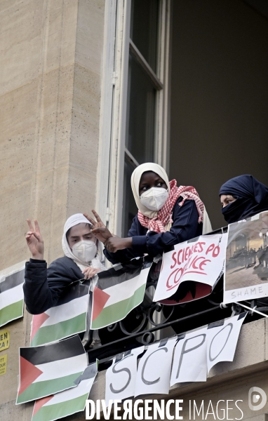 Sciences Po Paris / Mobilisation propalestinienne