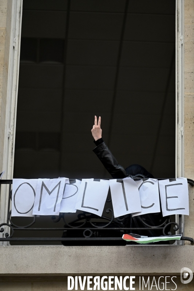 Sciences Po Paris / Mobilisation propalestinienne