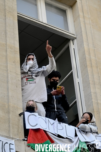 Sciences Po Paris / Mobilisation propalestinienne