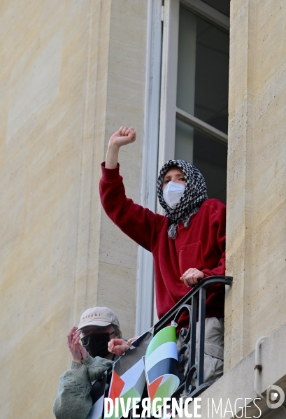 Sciences Po Paris / Mobilisation propalestinienne