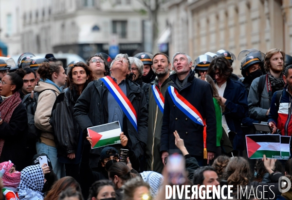 Sciences Po Paris / Mobilisation propalestinienne