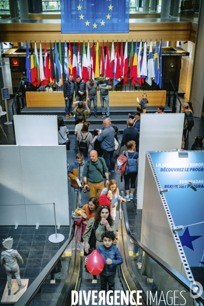Journée de l Europe au parlement.