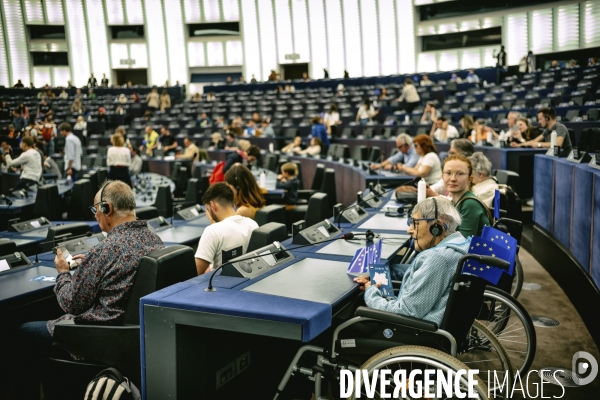 Journée de l Europe au parlement.