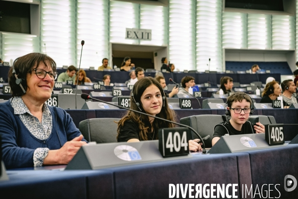 Journée de l Europe au parlement.