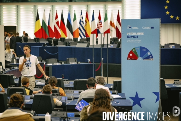Journée de l Europe au parlement.