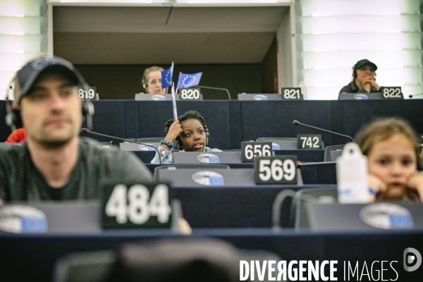 Journée de l Europe au parlement.