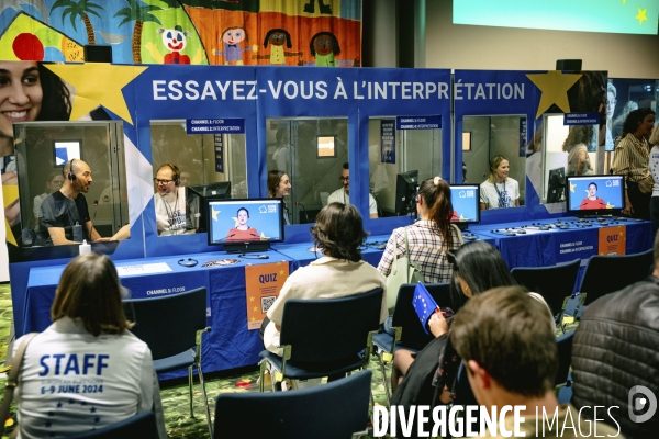 Journée de l Europe au parlement.