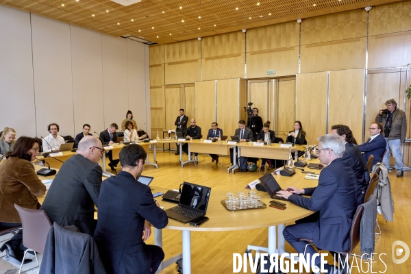 Marina Ferrari reçoit les représentants des grandes plateformes