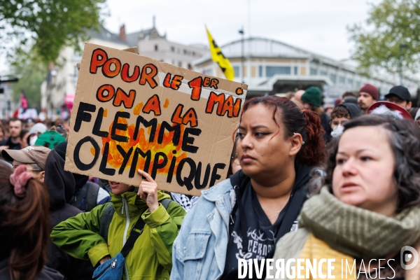 Manifestation du 1er mai à Nantes