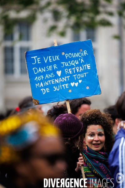 Manifestation du 1er mai à Nantes