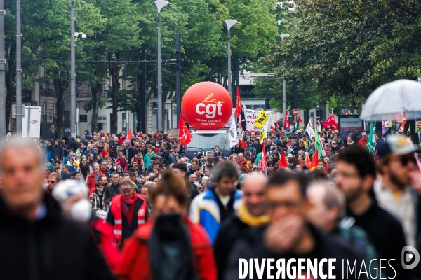 Manifestation du 1er mai à Nantes