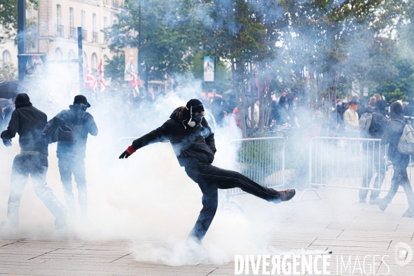 Manifestation du 1er mai à Nantes