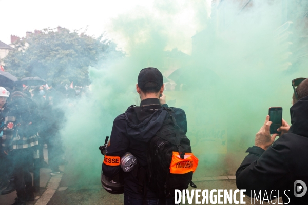 Manifestation du 1er mai à Nantes