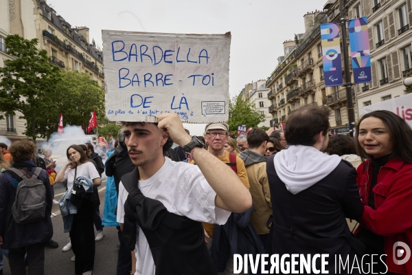 Manifestation premier mai à Paris