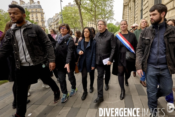 Manifestation premier mai à Paris