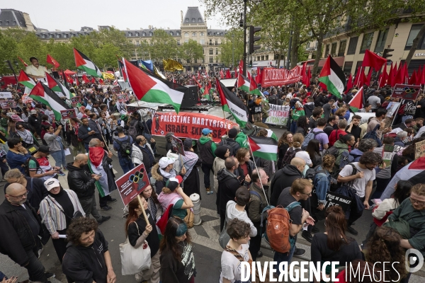 Manifestation premier mai à Paris